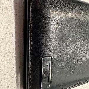 Tumi Black Leather Billfold